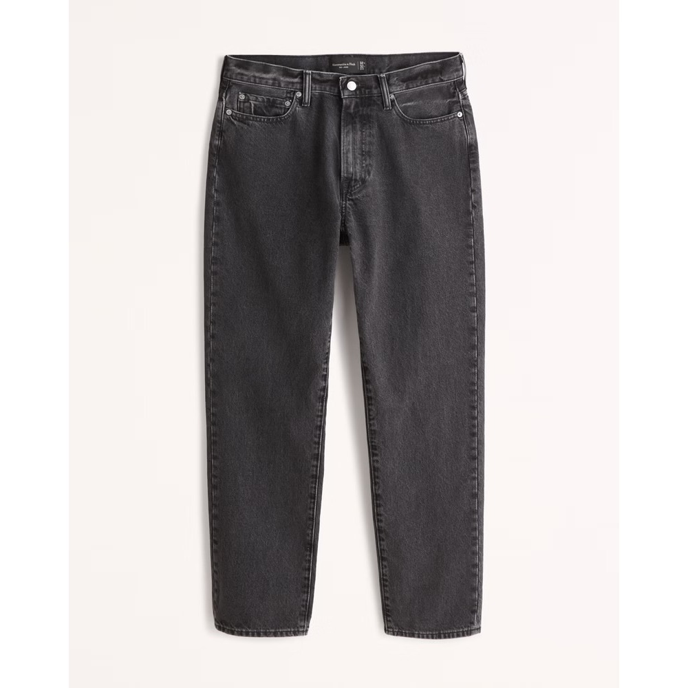 ABERCROMBIE & FITCH Men's Denim Black 90's Loose Jeans NWT | 31x34